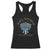 Happy Hanukkah Racerback Tank Top Jewish Menorah Coquette Bow TS10 Black Print Your Wear