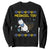 Happy Hanukkah Sweatshirt Menorah Meowzel Tov Ugly Hanukkah TS10 Black Print Your Wear