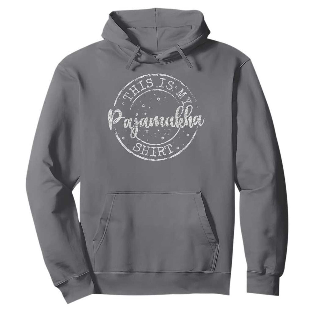Funny Hanukkah Hoodie This is My Pajamakah Pajama Gift TS10 Charcoal Print Your Wear