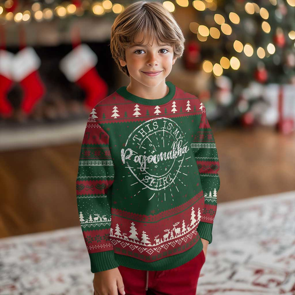 Funny Hanukkah Ugly Christmas Sweater This is My Pajamakah Pajama Gift TS10 Christmas Print Your Wear
