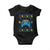 Happy Hanukkah Baby Onesie Jewish Video Game Gamer Ugly Hanukkah Chanukah TS10 Black Print Your Wear