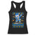 Happy Chrismukkah Merry Christmas Hanukkah Racerback Tank Top Dabbing Santa Ugly Chanukah Jewish TS10 Black Print Your Wear
