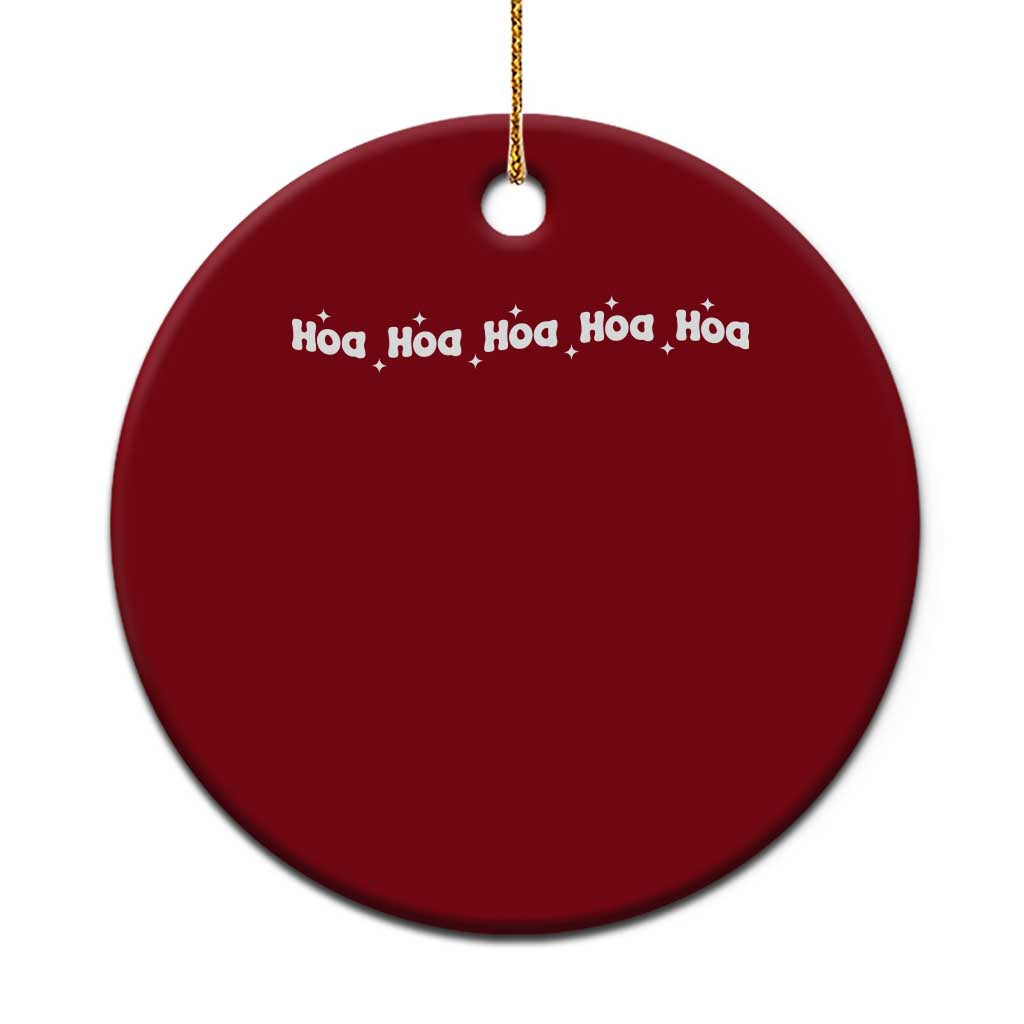 Hoa Hoa Hoa Ceramic Ornament Funny Book Lover TS10 1pc Red Print Your Wear