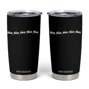 Hoa Hoa Hoa Tumbler Cup Funny Book Lover TS10 Black Print Your Wear