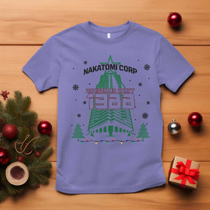 Vintage Nakatomi Plaza 1988 Christmas Party T Shirt TS10 Violet Print Your Wear