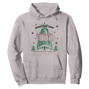 Vintage Nakatomi Plaza 1988 Christmas Party Hoodie TS10 Ice Gray Print Your Wear