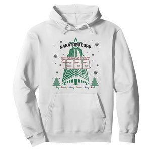 Vintage Nakatomi Plaza 1988 Christmas Party Hoodie TS10 White Print Your Wear