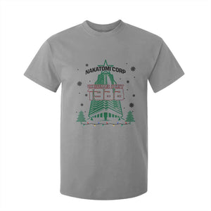 Vintage Nakatomi Plaza 1988 Christmas Party T Shirt For Kid TS10 Sport Gray Print Your Wear