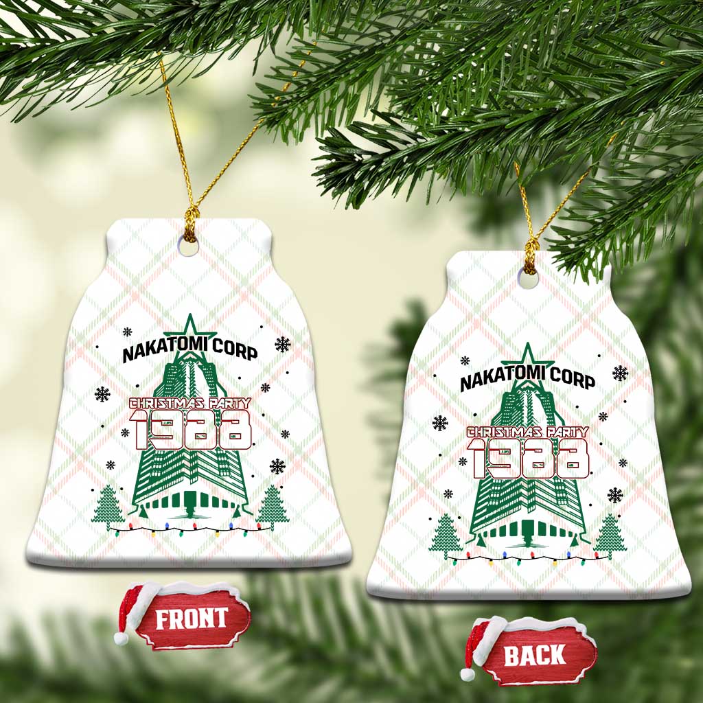 Vintage Nakatomi Plaza 1988 Christmas Party Ceramic Ornament TS10 Print Your Wear