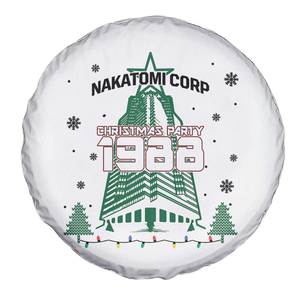 Vintage Nakatomi Plaza 1988 Christmas Party Spare Tire Cover TS10 Print Your Wear