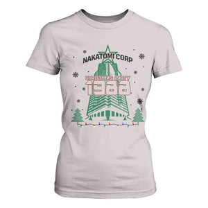 Vintage Nakatomi Plaza 1988 Christmas Party T Shirt For Women TS10 Ice Gray Print Your Wear