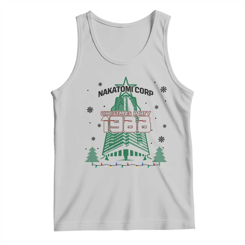 Vintage Nakatomi Plaza 1988 Christmas Party Tank Top TS10 Ash Print Your Wear