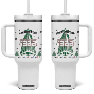 Vintage Nakatomi Plaza 1988 Christmas Party Tumbler With Handle TS10 One Size: 40 oz White Print Your Wear