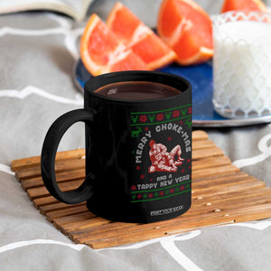 Funny Jiu Jitsu Christmas Coffee Mug Holiday Martial Arts BJJ Lover Ugly Xmas TS10 Print Your Wear