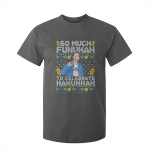 Funny Ugly Hanukkah T Shirt For Kid So Much Funukah To Celebrate Hanukkah Sandler TS10 Dark Heather Print Your Wear