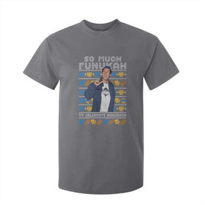 Funny Ugly Hanukkah T Shirt For Kid Sandler So Much Funukah To Celebrate Hanukkah TS10 Charcoal Print Your Wear