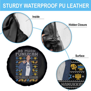 Funny Ugly Hanukkah Spare Tire Cover Sandler So Much Funukah To Celebrate Hanukkah TS10 Print Your Wear