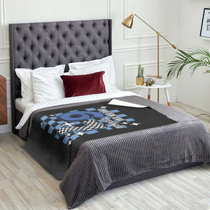 Funny 13th Birthday Official Teenager Throw Blanket 6+7 13 Year Old Boys Kids Checkered 67 Meme TS10 Print Your Wear