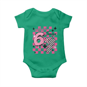 Funny 13th Birthday Official Teenager Baby Onesie 6+7 13 Year Old Kids Girls Pink Checkered 67 Meme TS10 Irish Green Print Your Wear