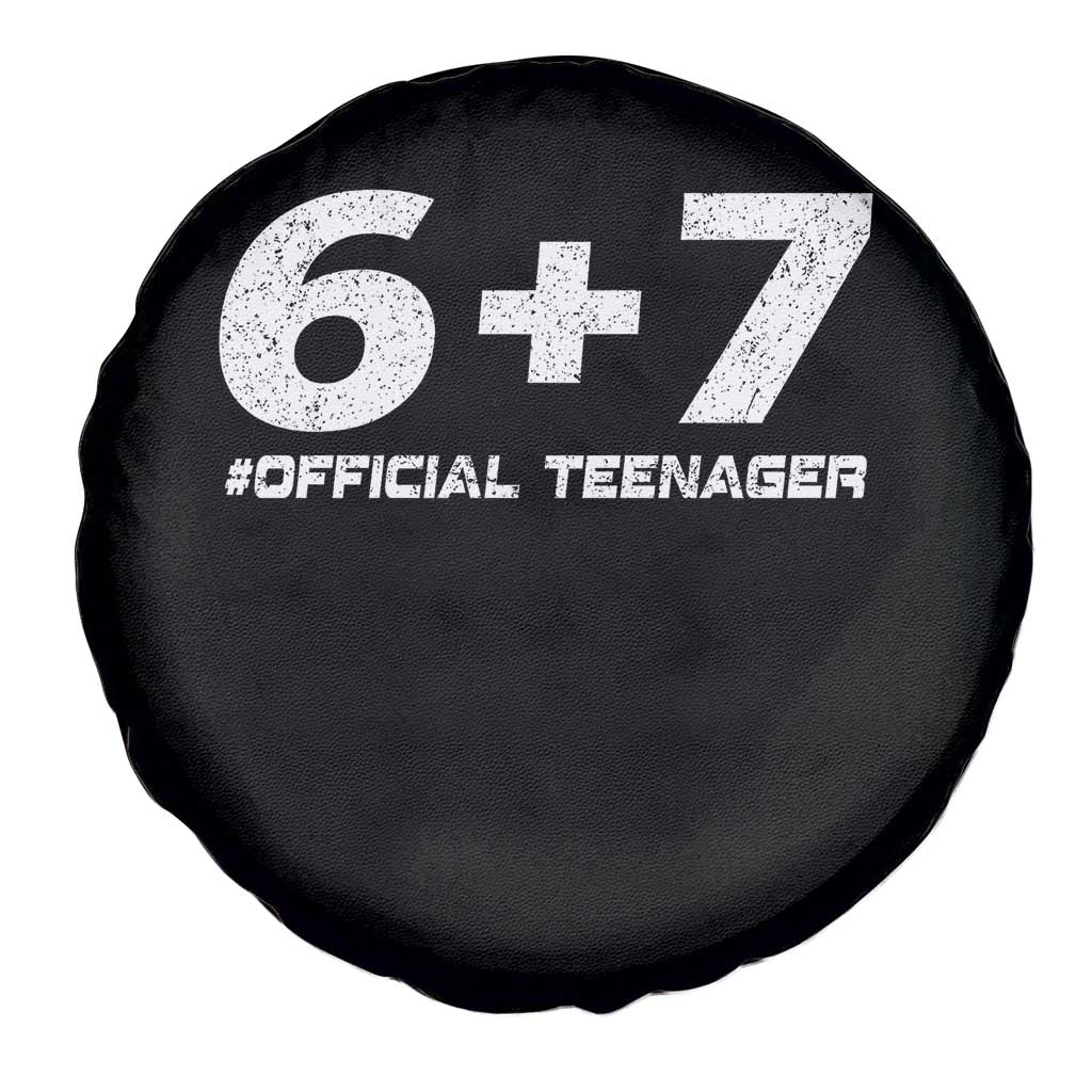 Funny 13th Birthday Official Teenager Spare Tire Cover 13 Years Old Boys Kids TS10 Print Your Wear