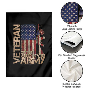 Veteran Of The United States Garden Flag Army US Flag Veteran Patriotic TS10 Print Your Wear