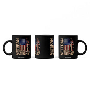 Veteran Of The United States Coffee Mug Army US Flag Veteran Patriotic TS10 Print Your Wear