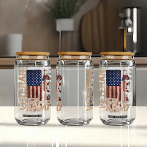 Veteran Of The United States Glass Can Army US Flag Veteran Patriotic TS10 Print Your Wear