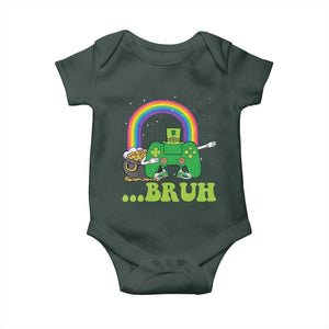 St Patricks Day Dabbing Video Game Controller Baby Onesie Irish Gamer Boys Dab Dance TS10 Print Your Wear
