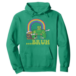 St Patricks Day Dabbing Video Game Controller Hoodie Irish Gamer Boys Dab Dance TS10 Irish Green Print Your Wear