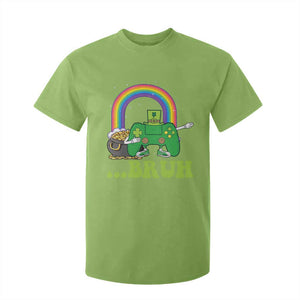 St Patricks Day Dabbing Video Game Controller T Shirt For Kid Irish Gamer Boys Dab Dance TS10 Lime Print Your Wear