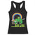 St Patricks Day Dabbing Video Game Controller Racerback Tank Top Irish Gamer Boys Dab Dance TS10 Black Print Your Wear