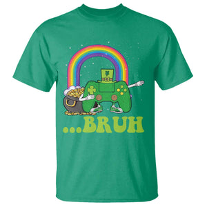 St Patricks Day Dabbing Video Game Controller T Shirt Irish Gamer Boys Dab Dance TS10 Irish Green Print Your Wear