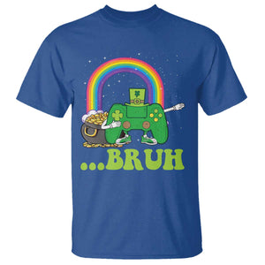 St Patricks Day Dabbing Video Game Controller T Shirt Irish Gamer Boys Dab Dance TS10 Royal Blue Print Your Wear