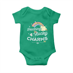Girls St. Patricks Day Baby Onesie Little Miss Shenanigans TS10 Irish Green Print Your Wear