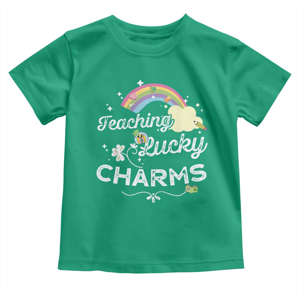 Girls St. Patricks Day Toddler T Shirt Little Miss Shenanigans TS10 Irish Green Print Your Wear