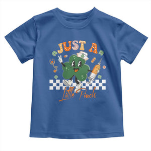 Nurse St Patrick's Toddler T Shirt Just A Little Pinch TS10 Royal Blue Print Your Wear