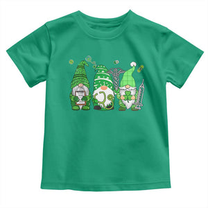 Nurse St Patricks Day Toddler T Shirt Lucky Shamrock Leopard Gnomes Irish Nurses TS10 Irish Green Print Your Wear
