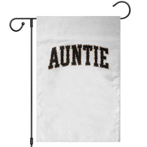 Auntie Garden Flag Retro Varsity New Aunt Letter Print TS10 Black Print Your Wear