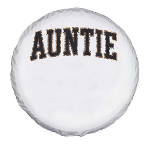Auntie Spare Tire Cover Retro Varsity New Aunt Letter Print TS10 Print Your Wear