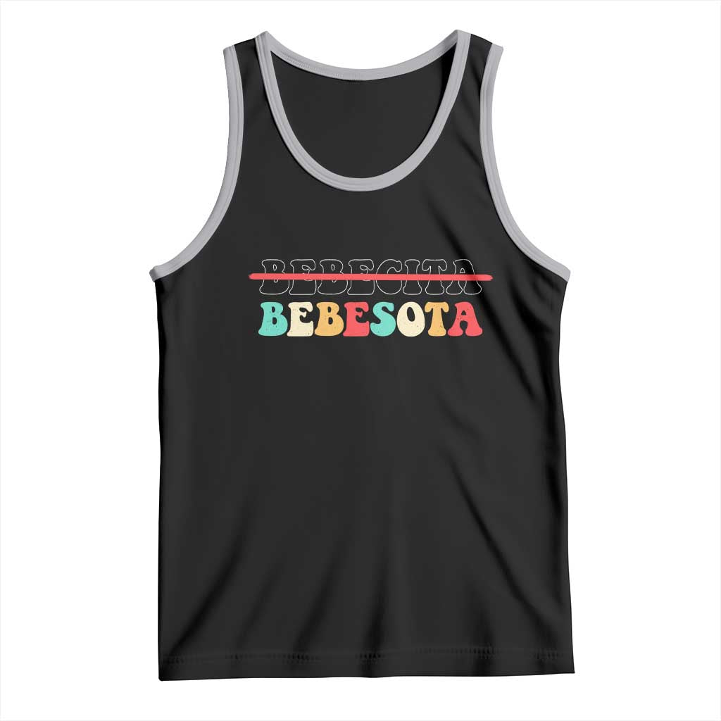 Tu No Eres Bebecita To Eres Bebesota Tank Top TS10 Black Athletic Heather Print Your Wear