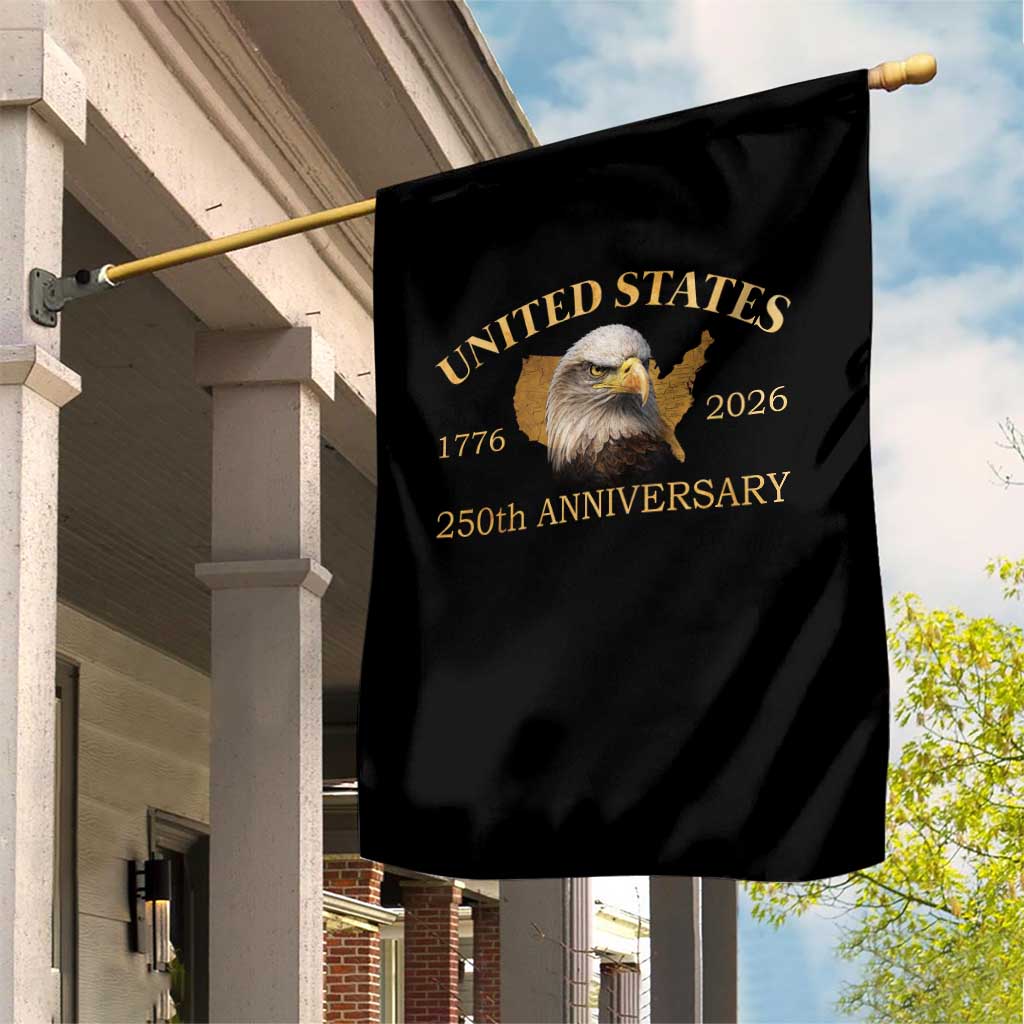 USA 250th Anniversary Garden Flag American Map Patriotic 1776-2026 America 250 TS10 Print Your Wear