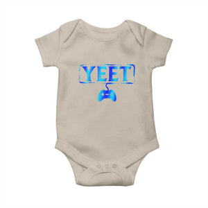 Funny Yeet Gamer Baby Onesie Video Game Gaming Saying Quote Slang TS10 Sand Print Your Wear