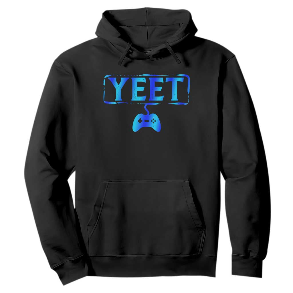 Funny Yeet Gamer Hoodie Video Game Gaming Saying Quote Slang TS10 Black Print Your Wear