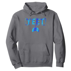 Funny Yeet Gamer Hoodie Video Game Gaming Saying Quote Slang TS10 Charcoal Print Your Wear
