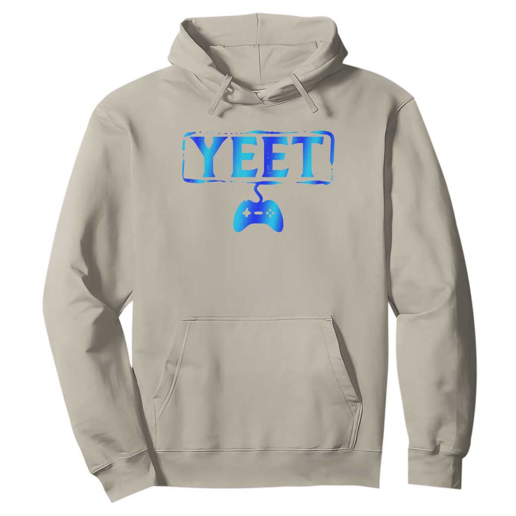 Funny Yeet Gamer Hoodie Video Game Gaming Saying Quote Slang TS10 Sand Print Your Wear