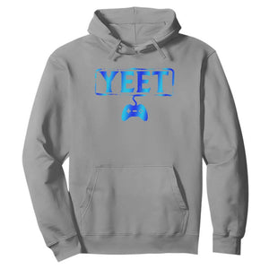 Funny Yeet Gamer Hoodie Video Game Gaming Saying Quote Slang TS10 Sport Gray Print Your Wear