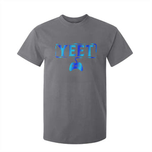 Funny Yeet Gamer T Shirt For Kid Video Game Gaming Saying Quote Slang TS10 Charcoal Print Your Wear