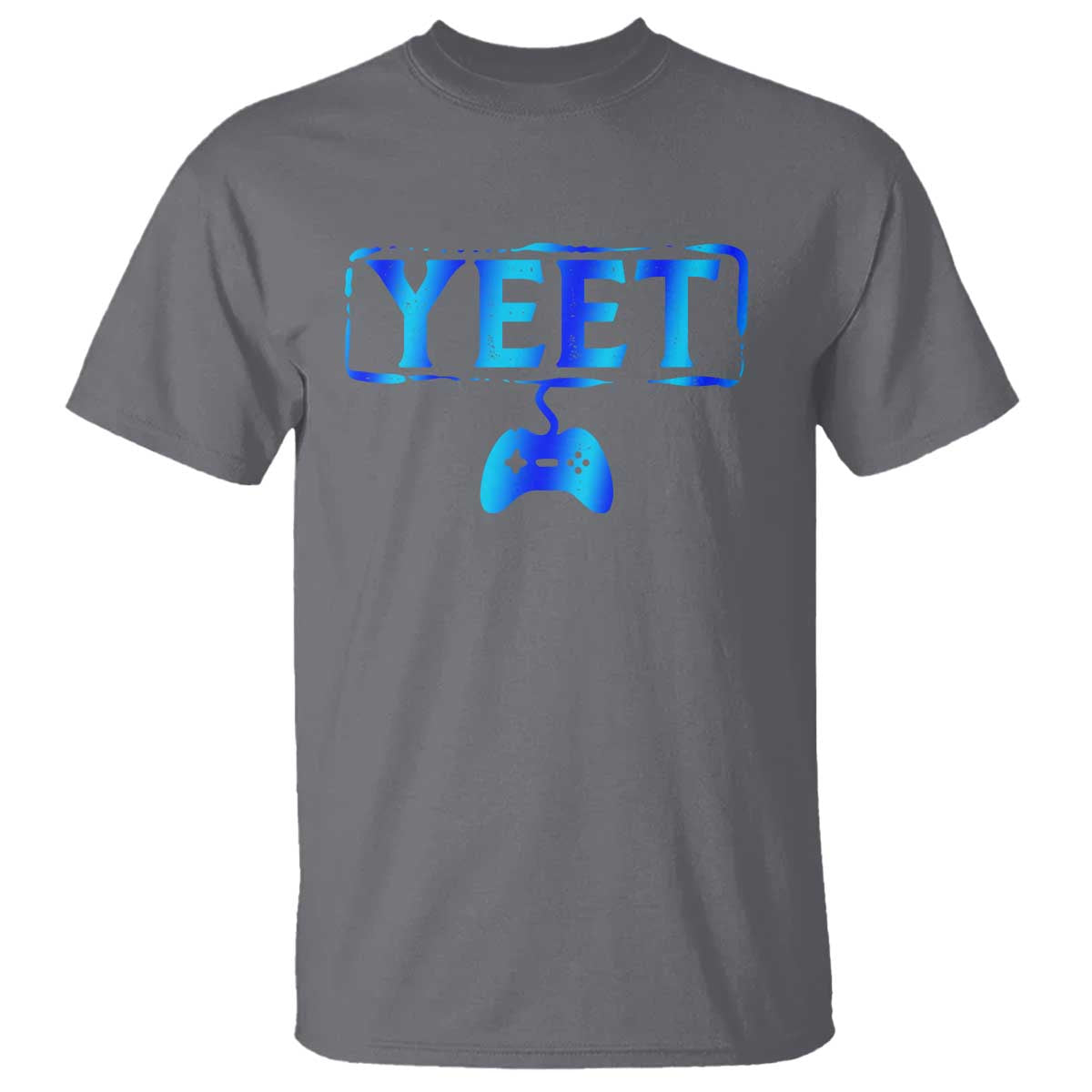 Funny Yeet Gamer T Shirt Video Game Gaming Saying Quote Slang TS10 Charcoal Print Your Wear