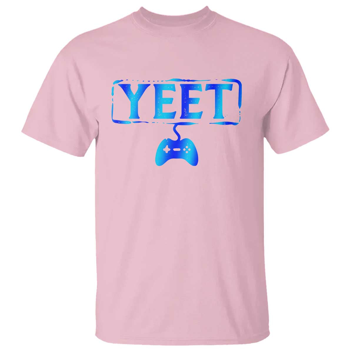 Funny Yeet Gamer T Shirt Video Game Gaming Saying Quote Slang TS10 Light Pink Print Your Wear