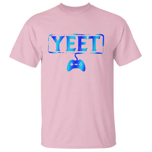 Funny Yeet Gamer T Shirt Video Game Gaming Saying Quote Slang TS10 Light Pink Print Your Wear